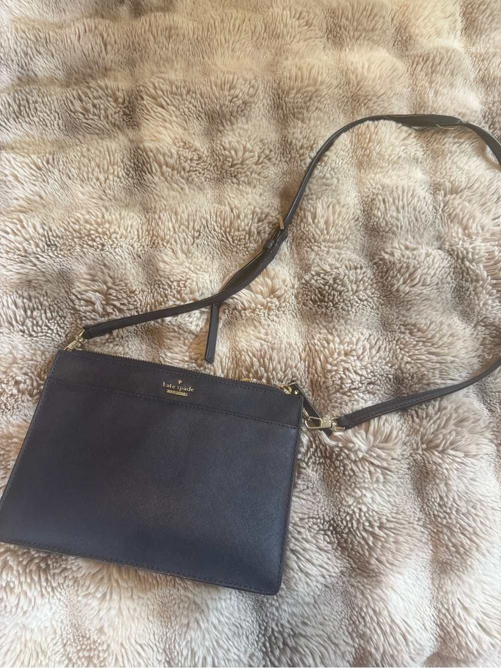 Kate Spade Black Crossbody Leather Bag